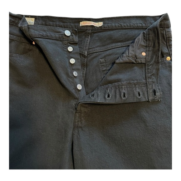 Levi’s Women’s Button Fly Ribcage Straight Ankle Jeans - Size 34 - Picture 4 of 15